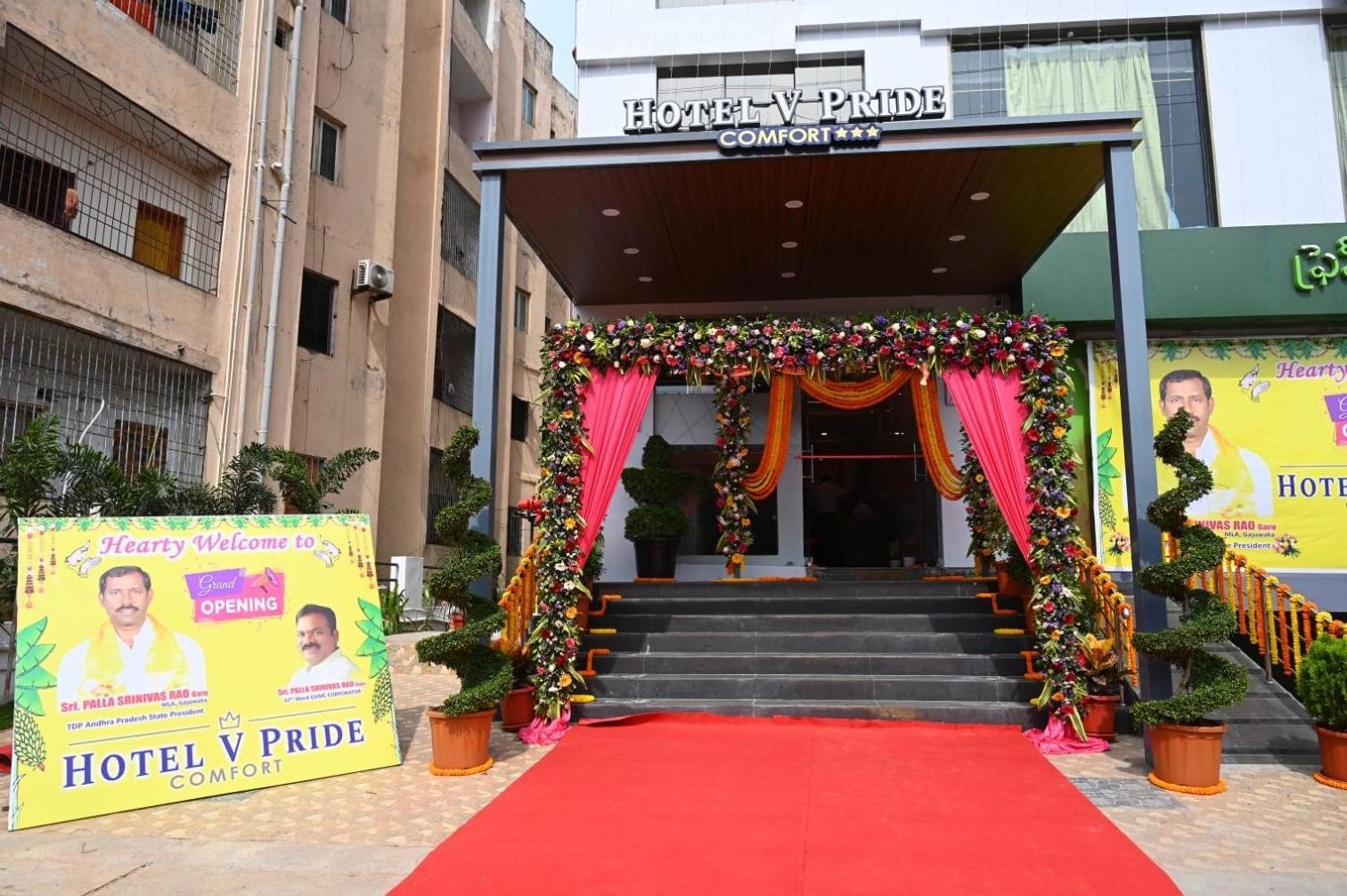 Hotel V Pride Comfort Visakhapatnam Exterior foto